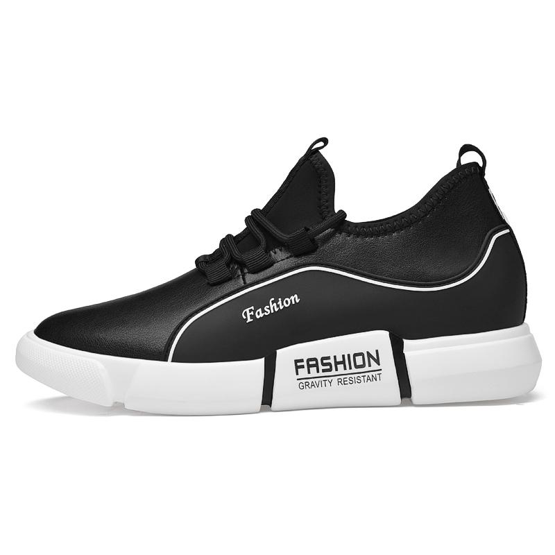 Elevator Shoes Men Sneakers Height Shoes Height Increase Shoes Tall Shoes Insole 6Cm Sports Shoes 36