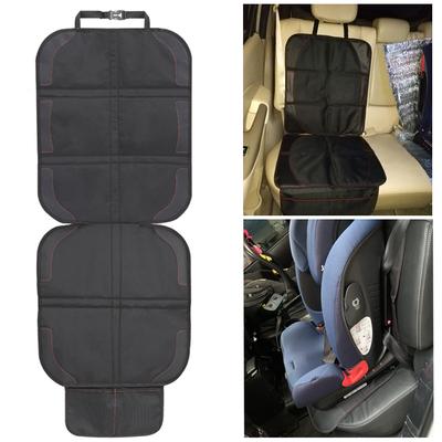 With Storage Bag Child Safety Seat Mat Car Seat Protective Cover Oxford PU Leather Anti-Slip Pad For Baby Kids Universal