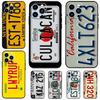 Retro License Plate Number Case For Xiaomi Redmi Note 14 13 12 11 10 9 15 Pro Plus Redmi 15C 13 10C 12C 13C 14C 15 Cover