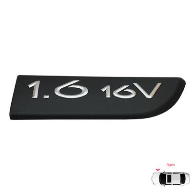 BSP565-2 Μαύρο 1.6 16V Έμβλημα Δεξιά για Renault Megane MK2 Scenic MK2 8200209130