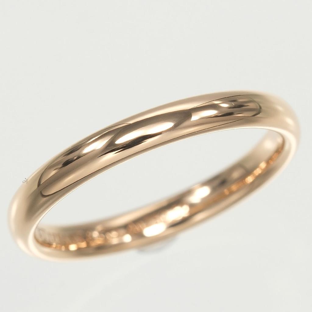 TIFFANY&Co. ewig klassischer Bandring K18 Roségold #4.9(US-Grösse) 2,52 g Damen Gebraucht
