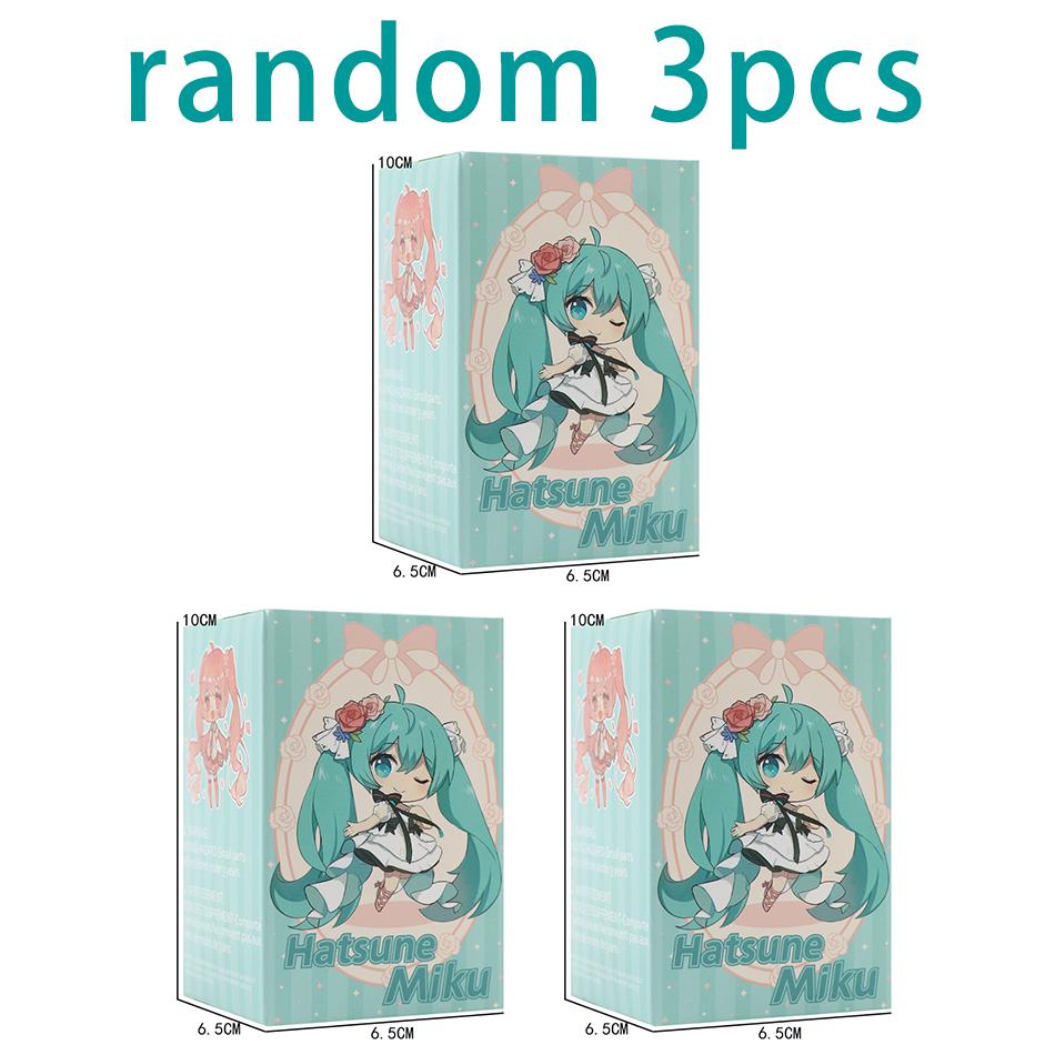 Latest Popular Hatsune Miku Q Version  Lovely Timeless Figurine Collection Model Decor Toy Kids Festival Gift For Kids