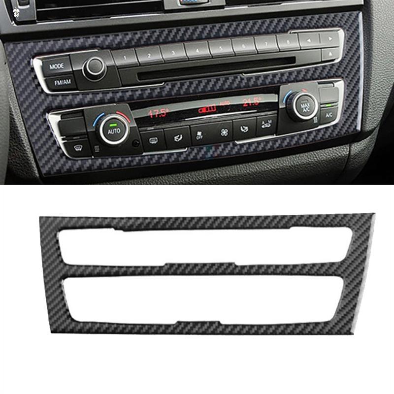 Car Console CD Panel Frame AC Adjustment Buttons Trim Frame For BMW 1 2 Series F20 F21 F22 F23