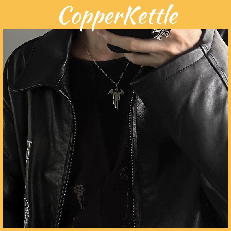 Monster Pendant Vampire Chain With Wing Details For Costuming Cosplay And