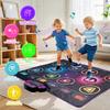 106x80CM Dancing Blanket Kids Electronic Dance Mat Double Players Mode with 9 Levels Kid Floor Music Blanket Educational Toys