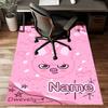 Custom Kpop Team Mat Personalized Name, Polyester Washable Indoor Entryway Rug, Gift for Christmas, Easter, Thanksgiving Day