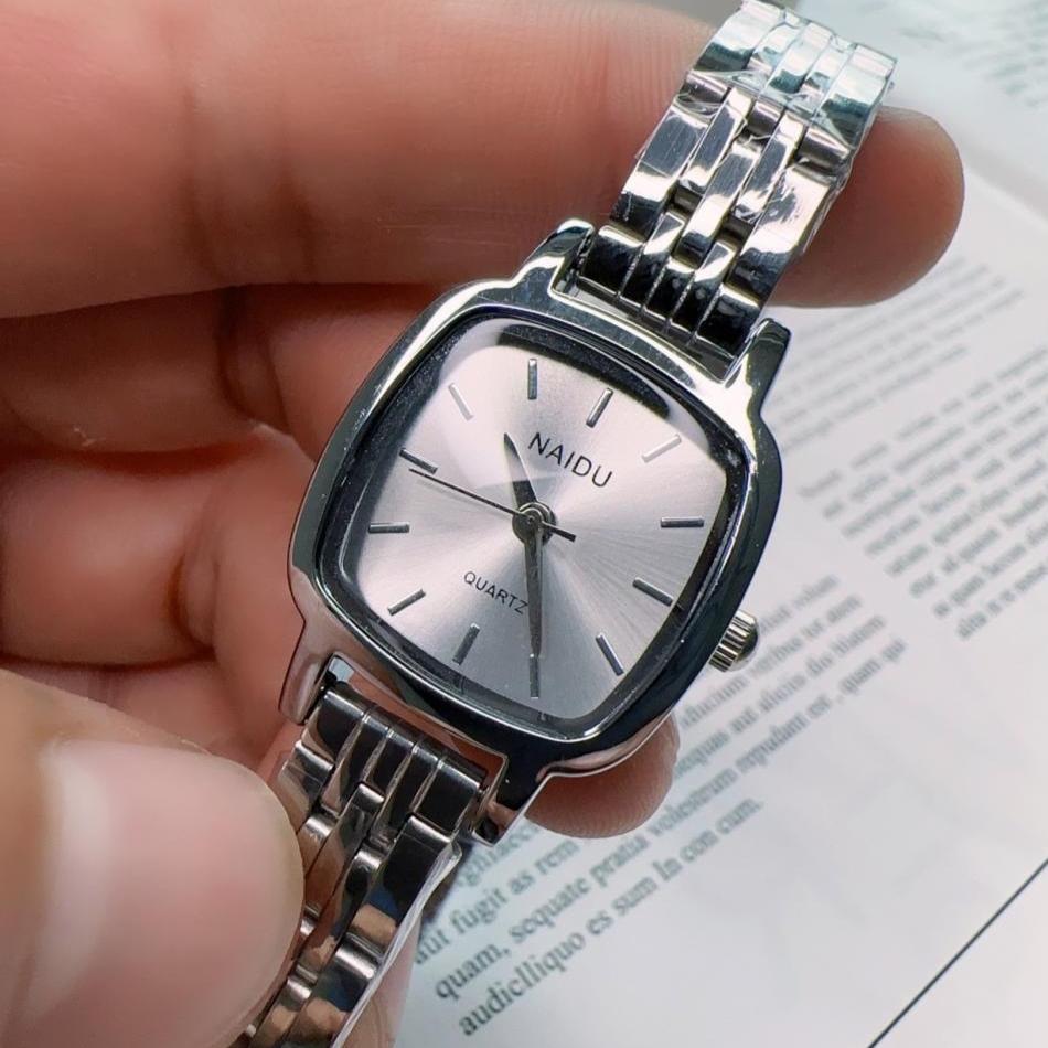 Simple Small Square Dial Women Watches Luxury Stainless Steel Ladies Quartz Watch Female Gift Wristwatches Relojes Para Mujer