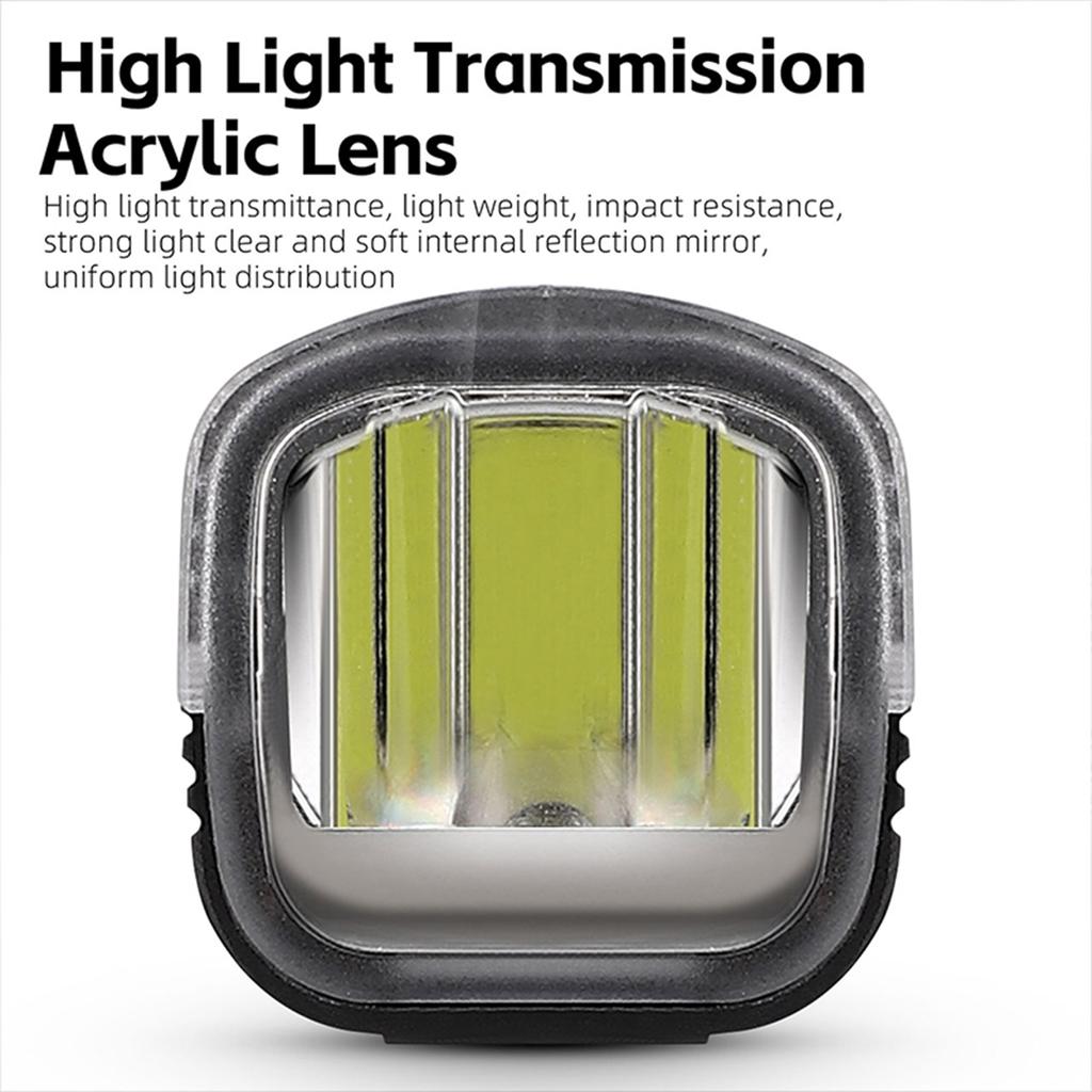 1000 Lumen 4500mAh oppladbart sykkelhodelykt og styrestamme sykkeldatamaskinmonteringssett