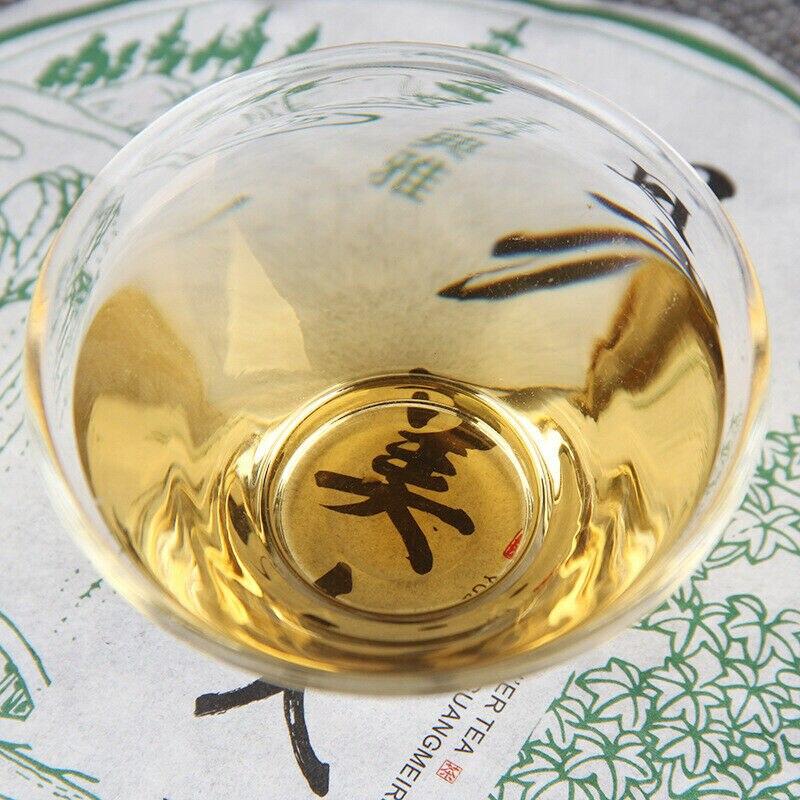 2018 Yue Guang Mei Ren Shen Puer Gemischter Weißer Tee Ancient Arbor Roher Puer Tee 357g