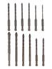 Comprehensive 12Pcs Eccentric Drill Bit Set 3 12mm for All Your Drilling Needs