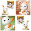 Cute Bunny Coin Bank Large Capacity Cartoon Creative Anti-fall Plastic Savings Jar Gift For Boys And Girls