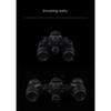 Tactical AN/PVS‑31 Replica Keychain, Mini Binocular Night Vision Dummy Model Pendant for Military Fan Collection Decoration