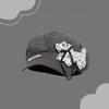 Women Plaid Octagonal Beret Hat Cute Dot Puppy Newsboy Cap Spring Autumn Girl Casual Sunshade Caps
