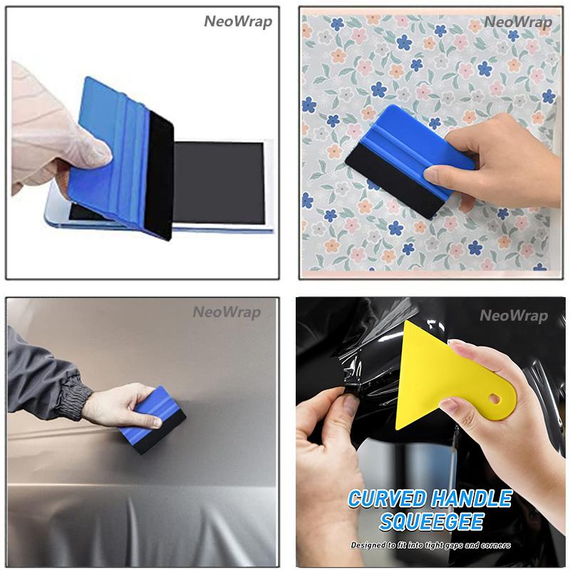 Car Film Sticker Tools Vinyl Wrap Gripper Magnet Holder Tint Tool Felt Squeegee Wrapping Sign Making Vinyl Magnet Carving Knife