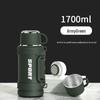 316 Stainless Steel Insulated Thermos Flask - Portable Travel Water Bottle for Students and Household Use