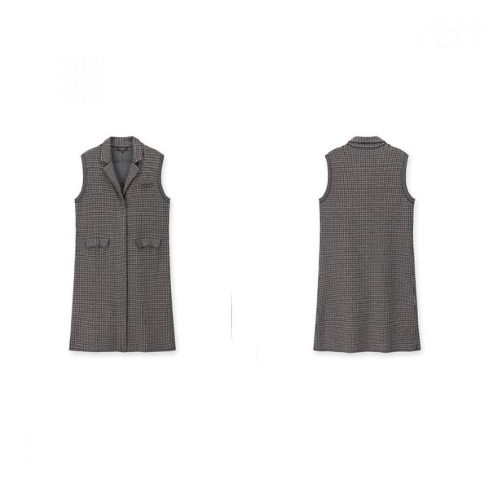 Furina Cashmere Blend Long Vest Coat