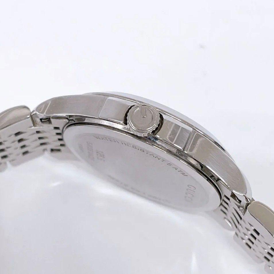 Used GUCCI watch quartz operation Gucci 126.5 ladies