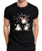 Christmas Elf String Lights Cute Scandinavian Gift Mens T-Shirt-