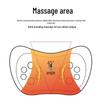 Cross-Border Cervical and Lumbar Massager: Multi-Functional Pillow for Neck and Waist with Kneading and Heat Therapy.