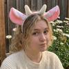Hair-Pressing Animal Ears Hair Hoop Polyester Dairy Cow Hairband  Halloween Carnival
