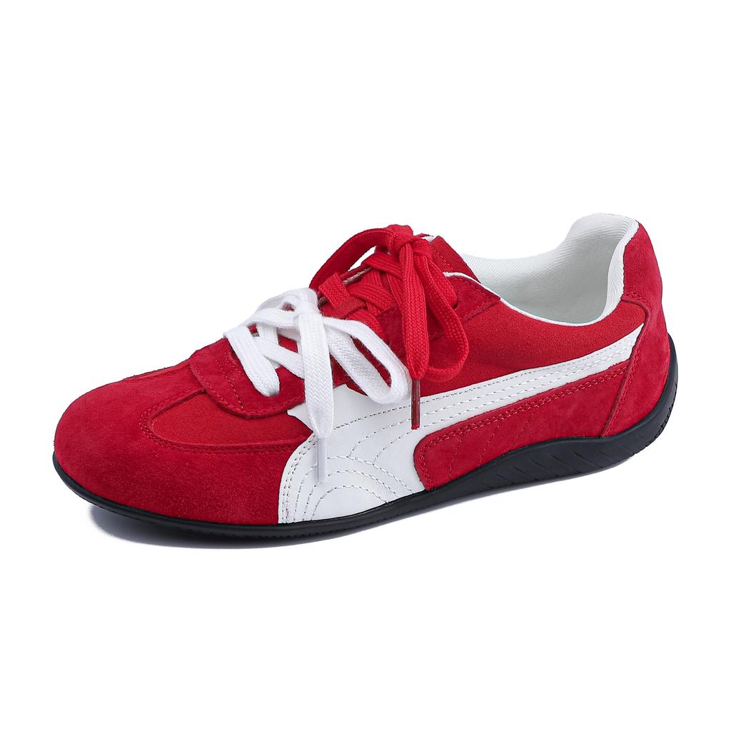 Dexun shoes women's summer versatile outer platform women's shoes 2025 new academic style casual retro dad shoes women's