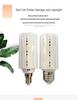 Oulanwei LED Corn Bulb E14/E27 Base Energy-Saving Bright Chandelier Lamp with Three-Color Change