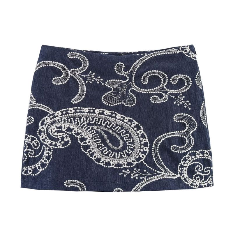 Kaslead New Women clothes Western Style Embroidered Vest Short Jacket Culottes 3380921 3367921