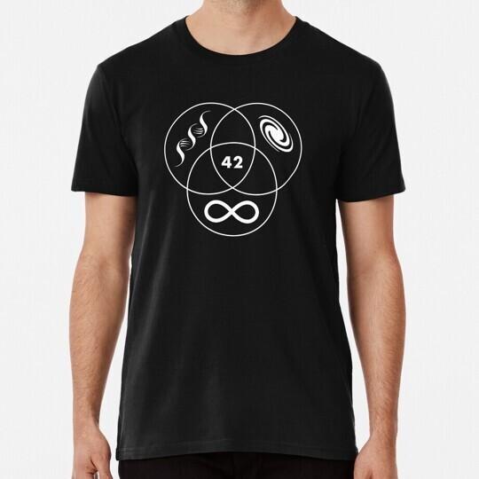 Hitchhikers Guide To the Galaxy 42 T-Shirt M