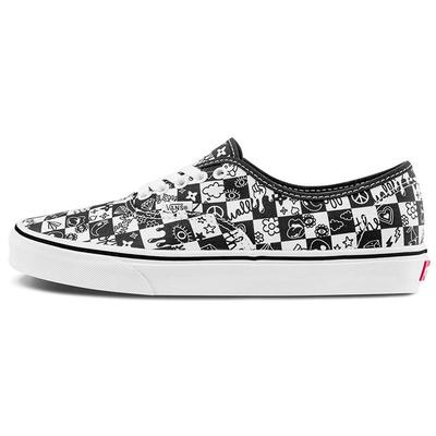 Αυθεντικά Doodle Checkerboard Unisex Αθλητικά Παπούτσια Μαύρο True-White VN0A5KS96U6