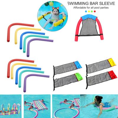 Swimming Pool Noodle Stick Kids Buoyancy Stick Swimming Aid Foam Stick Colorful Float Aid Solid Foam Kids Adult Pool Accessory