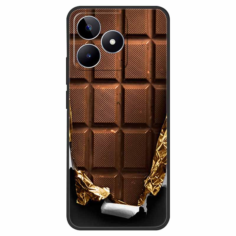 For Realme C53 Case Shockproof Soft silicone TPU Back Cover For OPPO Realme C53 4G Phone Cases Cartoon RealmeC53 C 53 2023