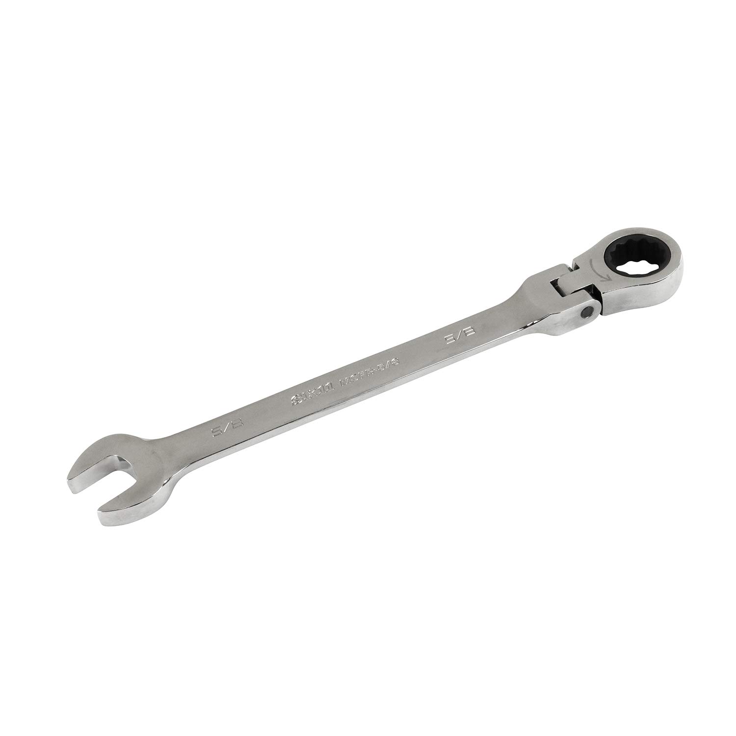 

SK11 Gear Tech Flex Ratchet Swivel Wrench, Type, 5/8 inch, MSFR-5/8 серый