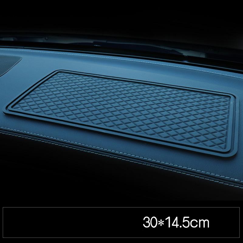 Car Anti-slip Pad, Car Ornament Car Feather Pad Car Interior Control Silicone Pad Car Decorative Diamondencrusted Pad NewProduct