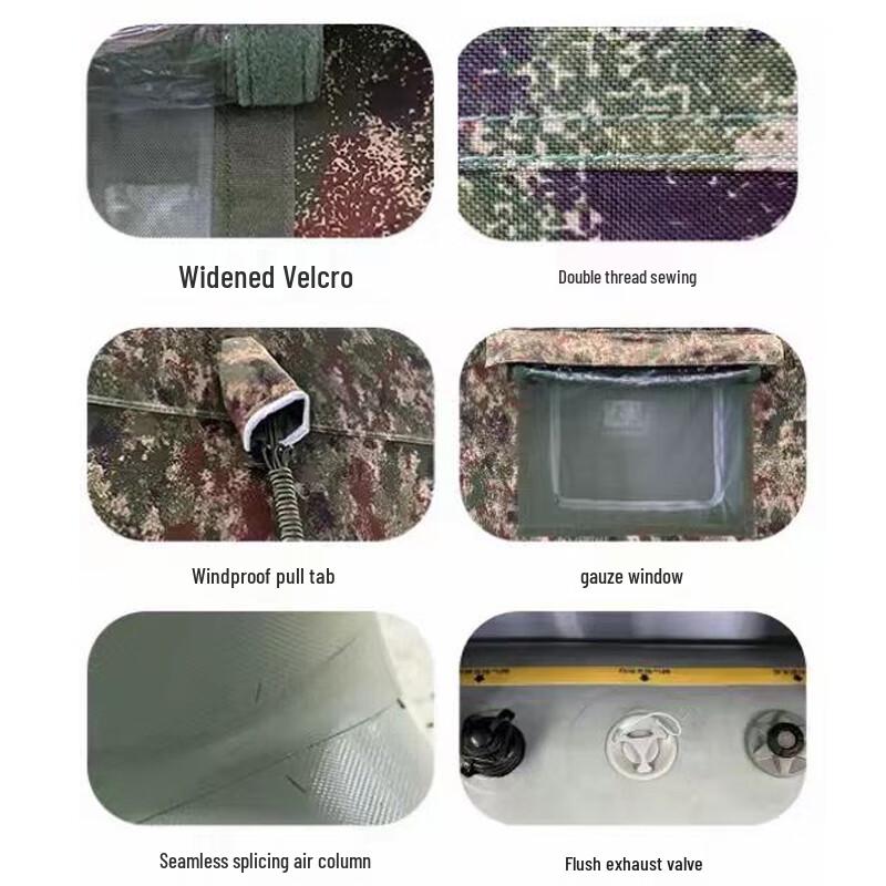 Φουσκωτή Σκηνή Κάμπινγκ Εξωτερικού Χώρου Rurong με Παραλλαγή