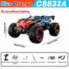 JJRC C8832A 1:10 RC Car 2.4G 4WD High-Speed With Light Large Electric Remote Control Crawler 4x4 Off-Road Vehicle Toy For Kid