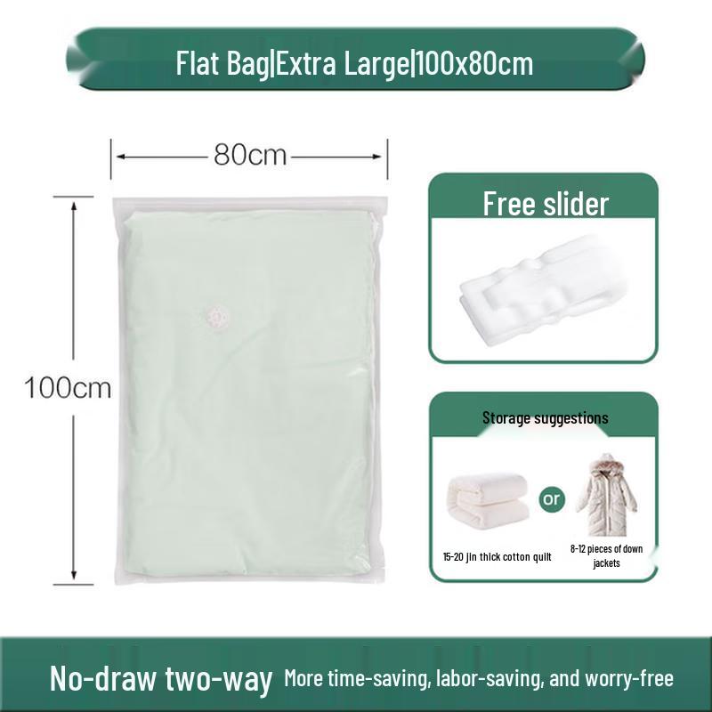 

Pump-Free Vacuum Compression Storage Bag