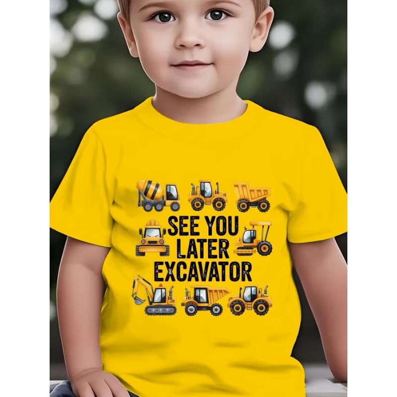 Summer Boys' Fashion Short-Sleeve T-Shirt
