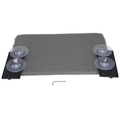 Cat Window Perch Foldable Window Hammock with Stainless Steel Frame Strong Suction Cup Mount Cat