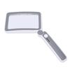 4X Leselupe Rechteckig Faltbar LED Handlupe mit Optischer Acryllinse
