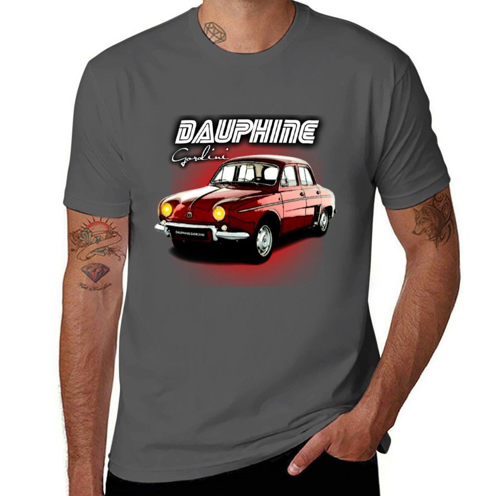 

Dauphine gordini T-Shirt vintage clothes Blouse cute tops boys animal print mens big and tall t shirts L
