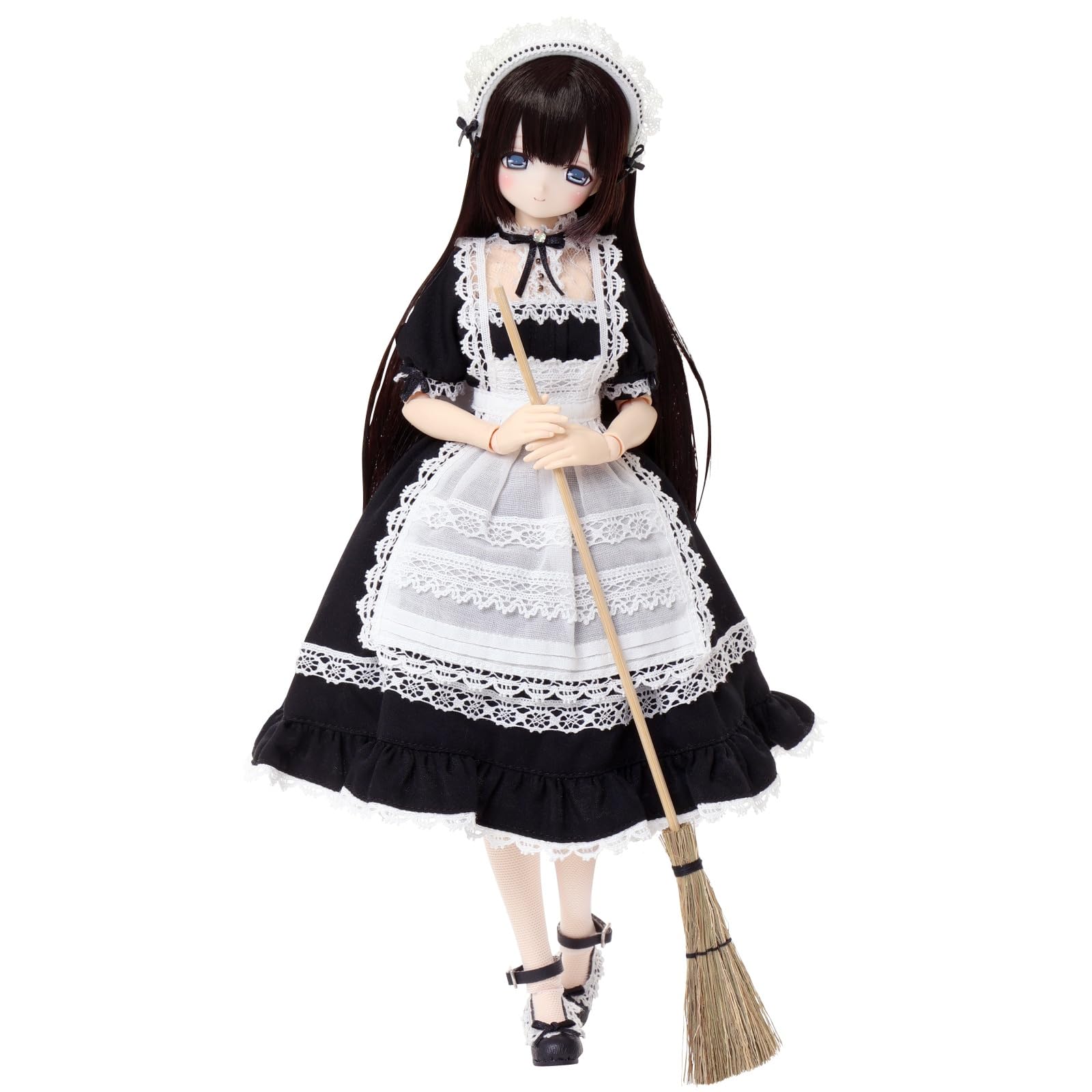 

Azone International Family Mia Classical Black Articulated Doll ExCute (Loyal Maid, ver.) Painted,