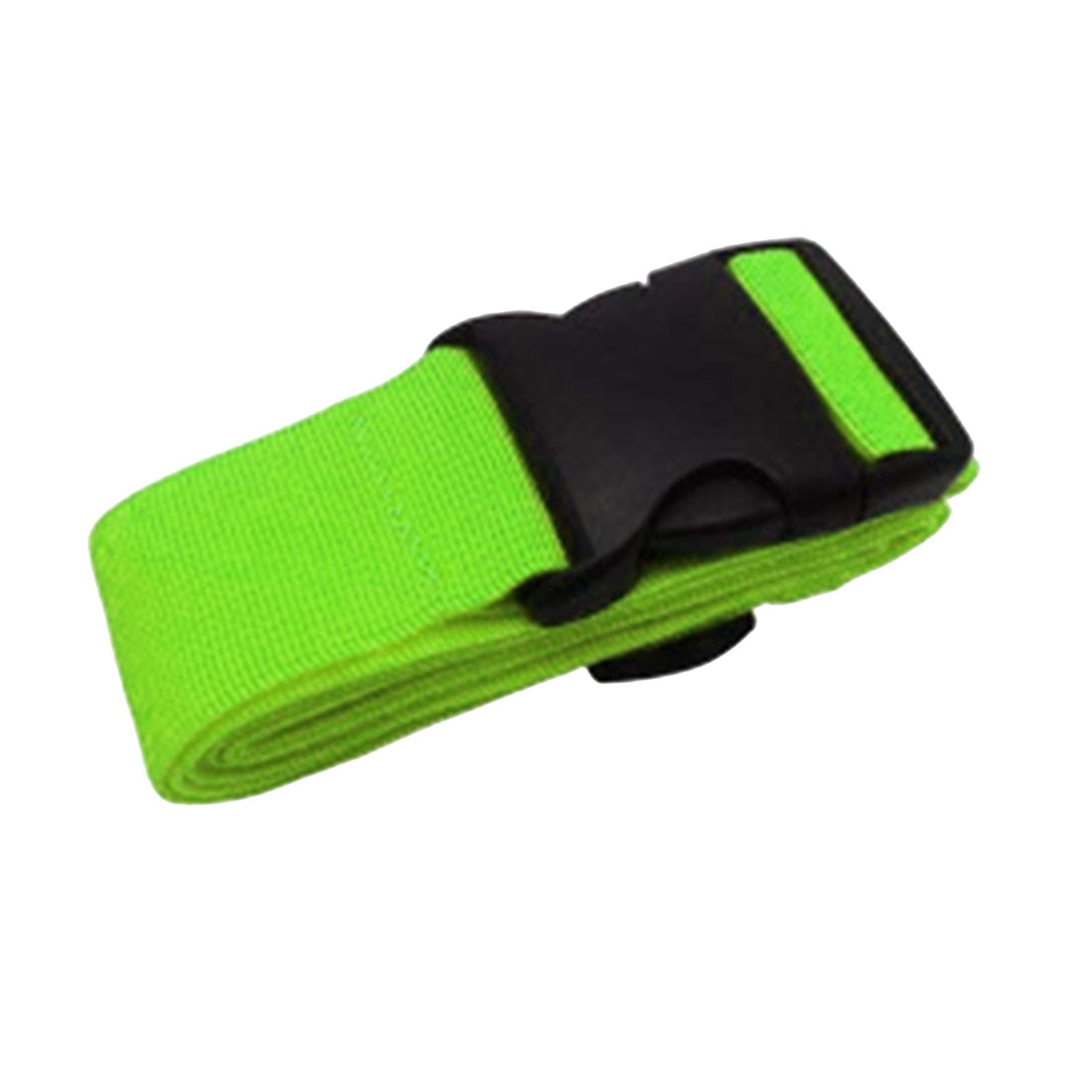 

Ремень для багажа Чемодан Багажный ремень Дорожная сумка Ремень с пряжкой Регулируемый багажный ремень с быстросъемной пластиковой пряжкой 3 светло-зеленый