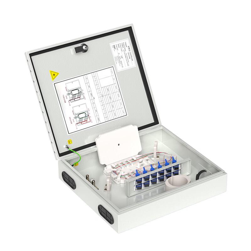 FiberHome 12-Core SC Wall-Mounted Fiber Optic Distribution Box