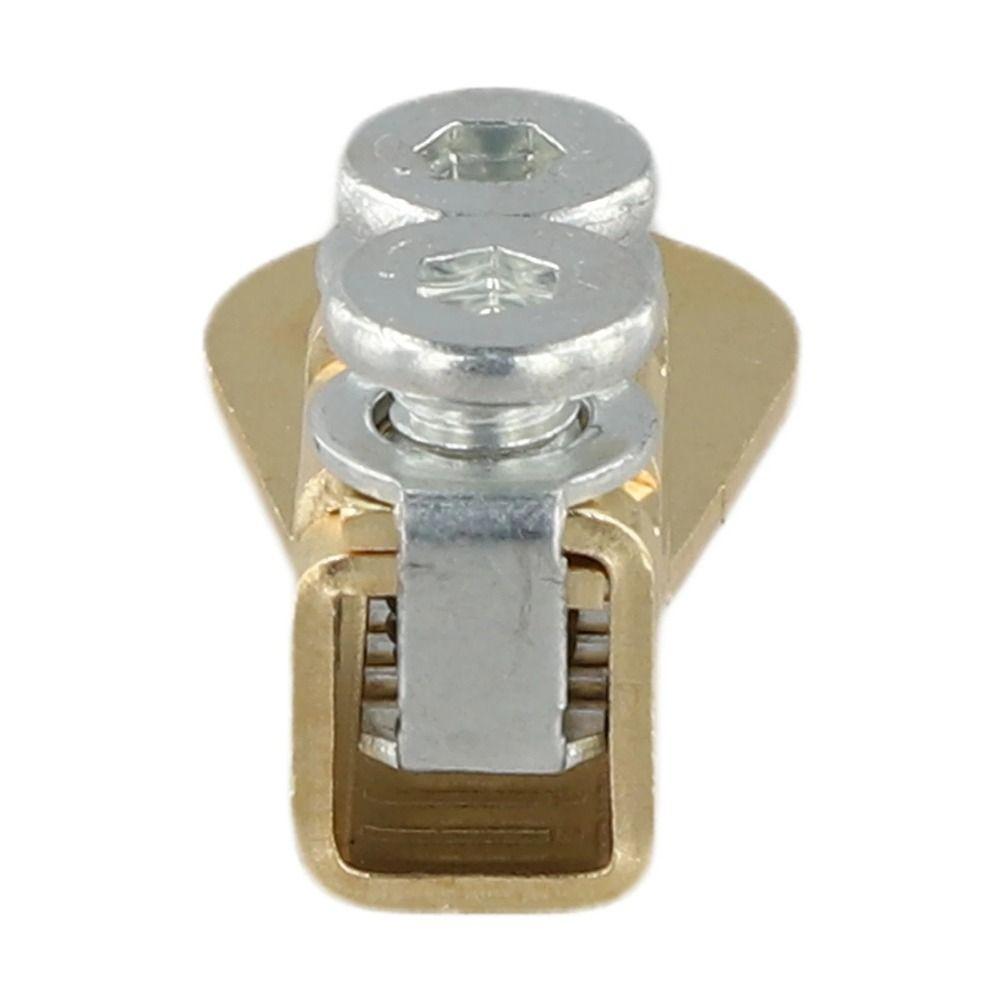 1Pcs New Brass Battery Terminal Block Wear-resistant Junction Cable Ends Terminals Clip Car