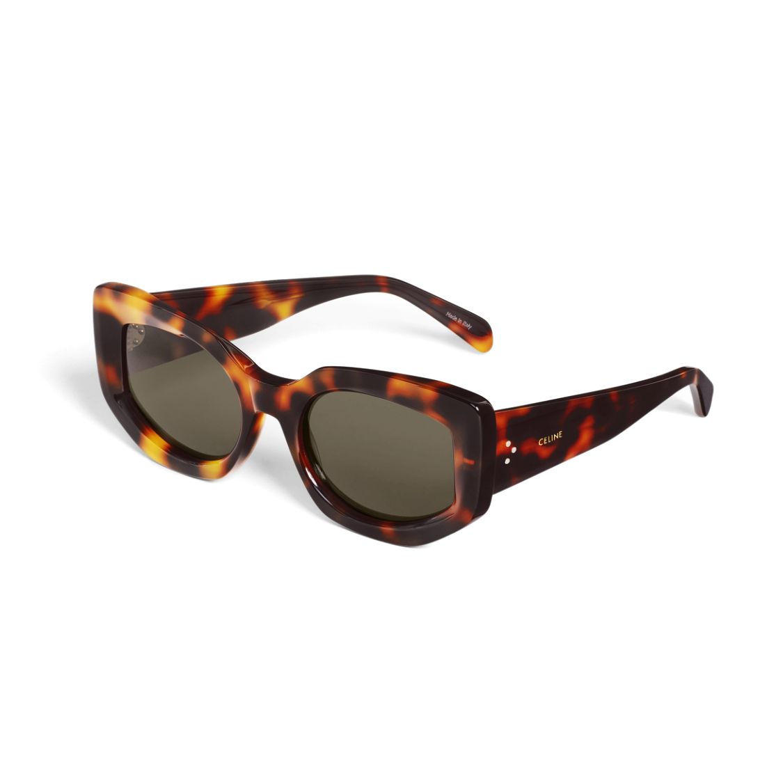 

Celine Marble Pattern Acetate Cat Eye Sunglasses Women sunglasses Tortoiseshell 4S277CPLB-19HD 53,Tortoiseshell