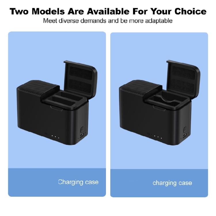 Charging Case for Action 5 /4/3 Adventure Cameras Battery Management System Heat Resistant For Recording