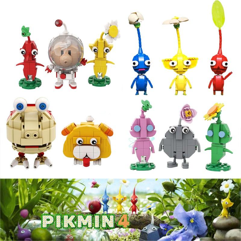 Pikmin Abenteuer Spiel Bausteine Spielzeug Abs Kunststoffmaterial