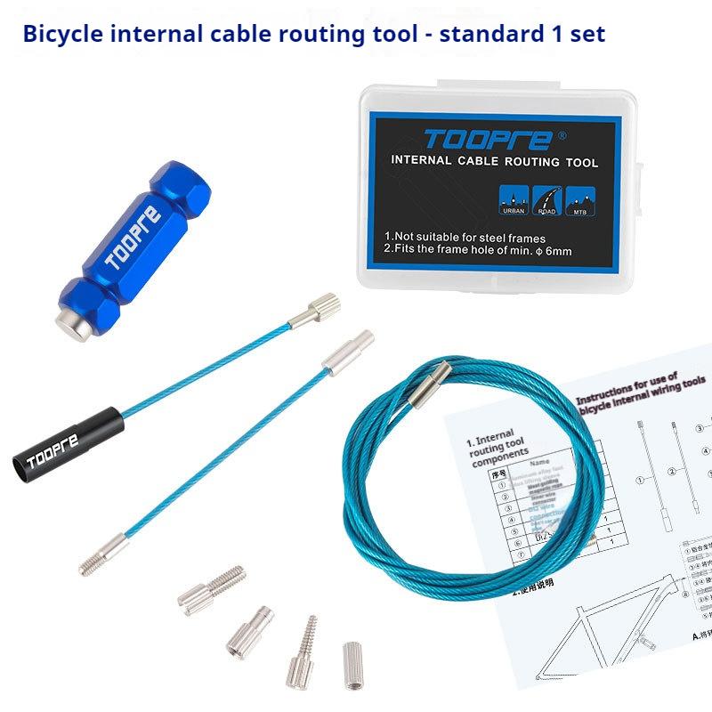 

Magnetic Bike Cable Threading Kit Internal Routing Tool for Carbon Frame Bicycle Brake Hose Guide Cable Installation Tool