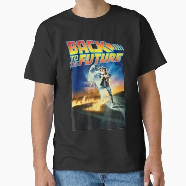 Back To Movie Poster Classic TShirt Made In UsaAus TShirt S2xl S