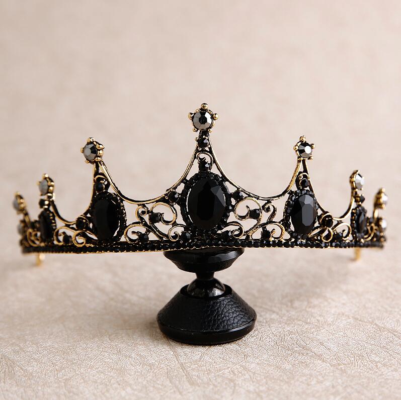 

MVEXO Мода Элегантные Винтажные Маленькие Барочные Тиары Короны с Зелеными Кристаллами для Женщин Девушек Невесты Свадебные Ювелирные Изделия для Волос Аксессуары